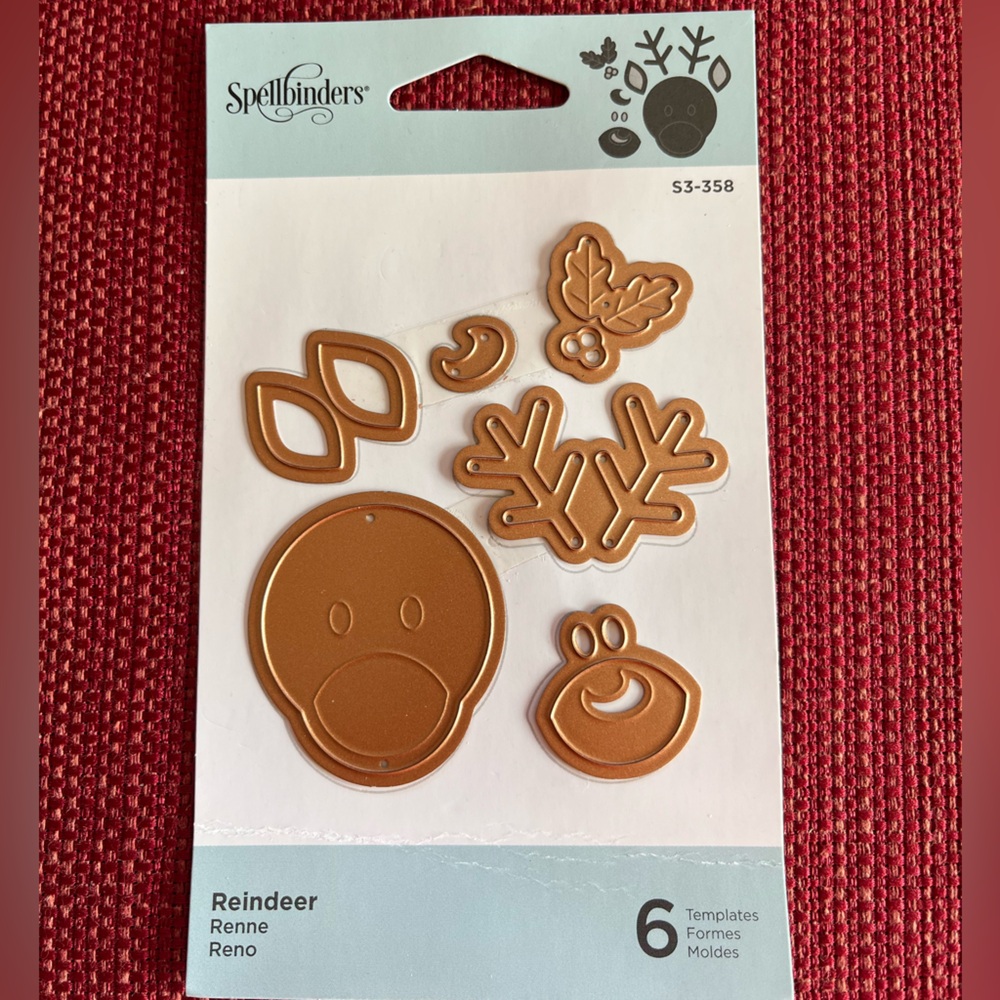 Spellbinders reindeer die set